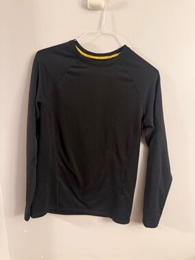 Cuddl Duds X Fleece Heavyweight Base Layer Top Black Size M Cozy Thermal